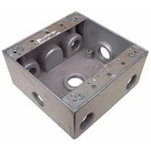 Morris 36050 1-Gang 5-Outlets Weatherproof Box Morris Products Morris 36050 1-Gang 5-Outlets Weatherproof Box Morris Products